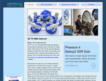 Tablet Screenshot of internet3d.org